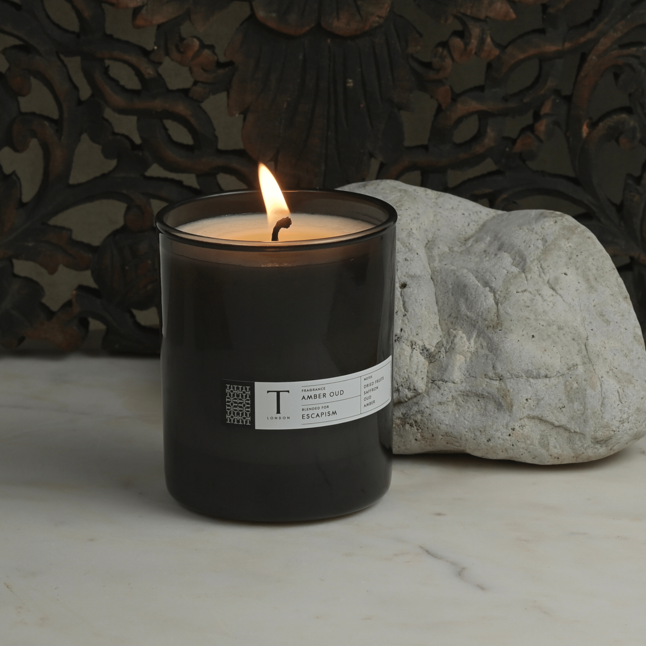 AMBER OUD CANDLE 200gm T London