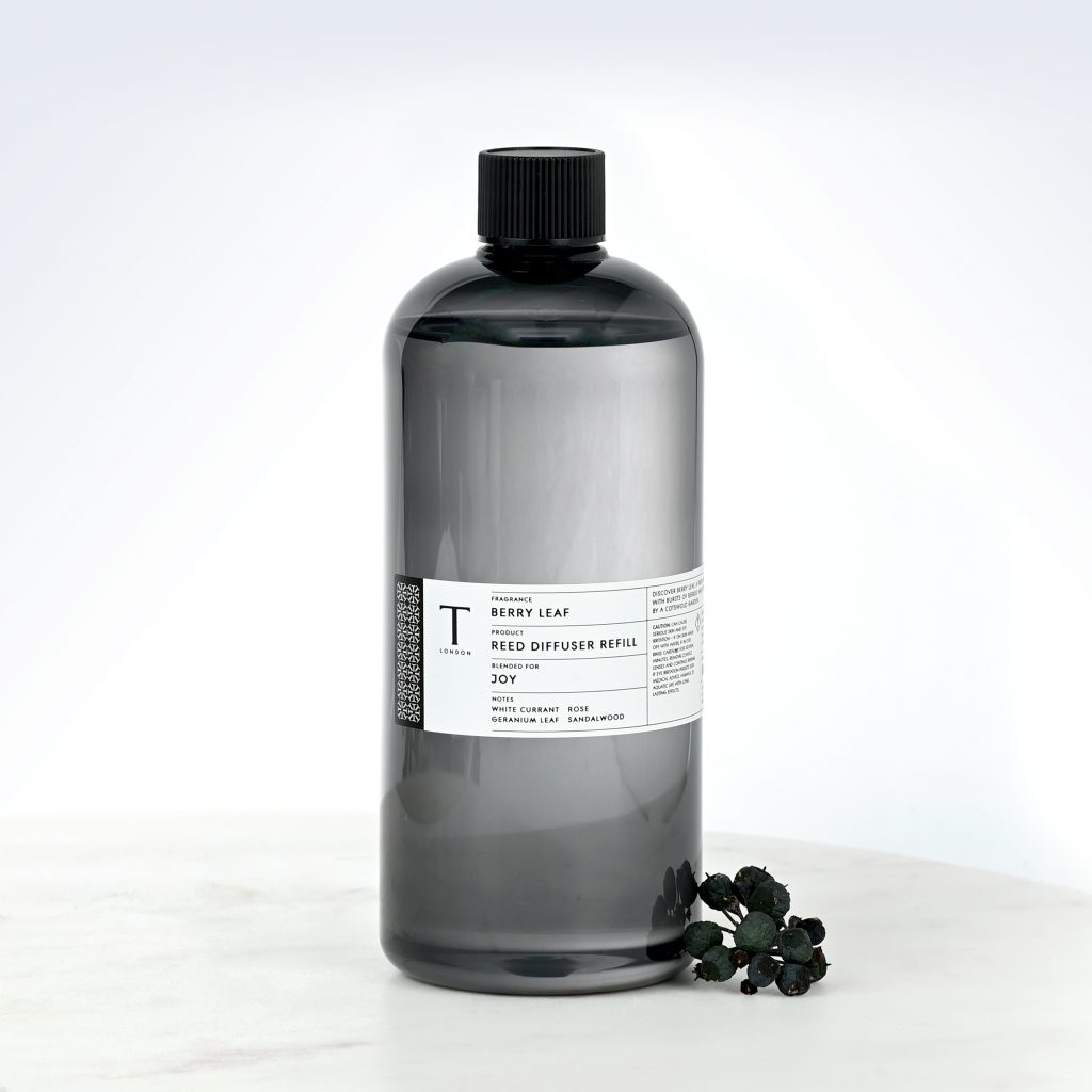 BERRY LEAF REED DIFFUSER REFILL 500ml T London