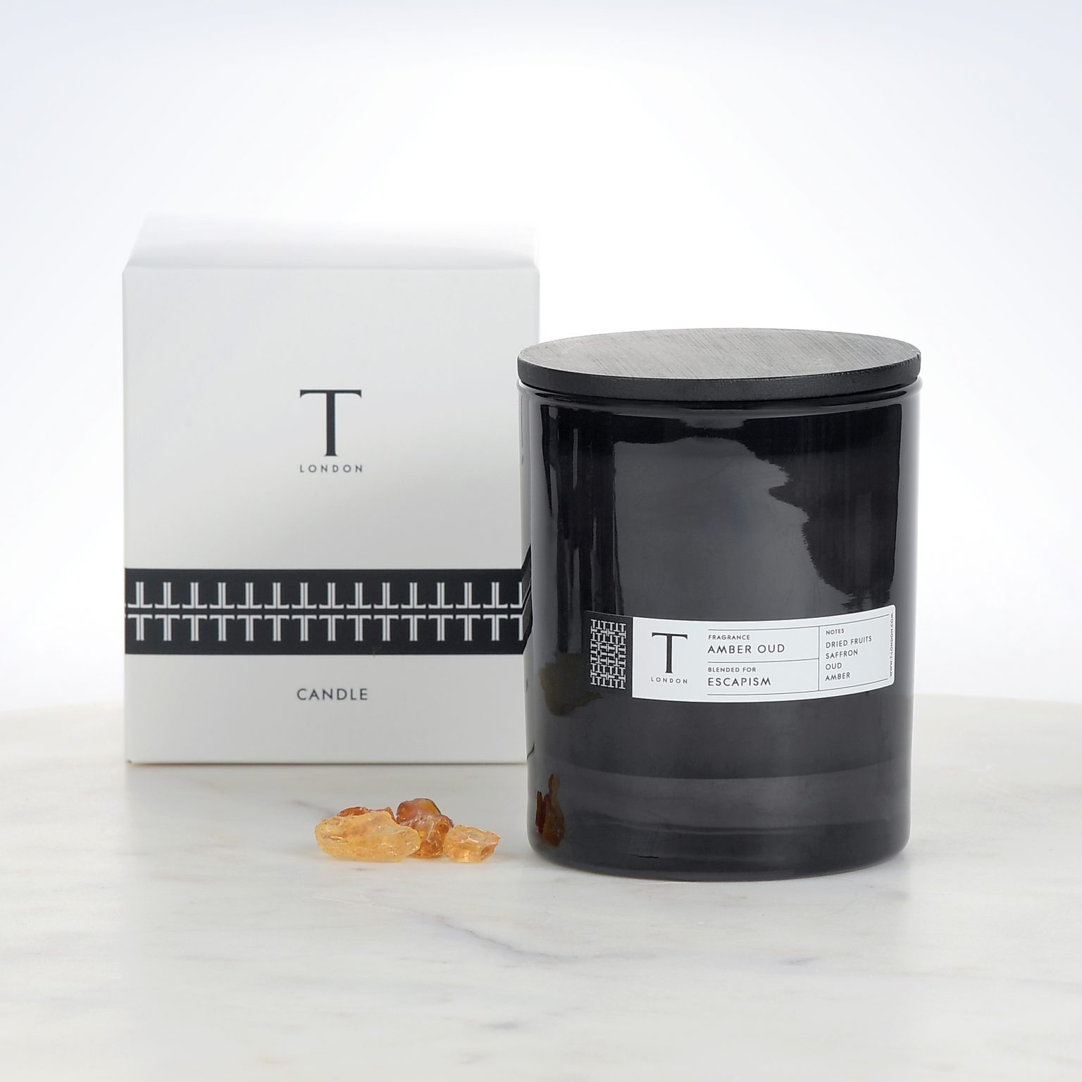 AMBER OUD CANDLE 200gm T London